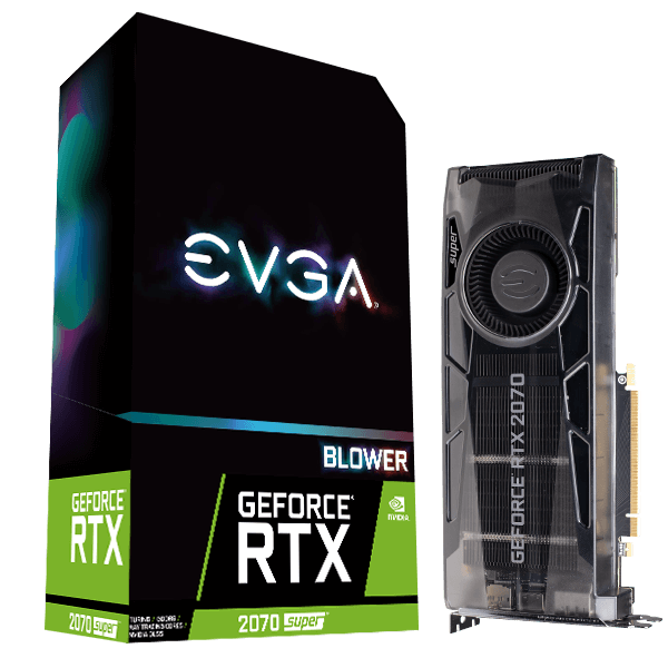 EVGA 08G-P4-3070-KR  GeForce RTX 2070 SUPER GAMING, 08G-P4-3070-KR, 8GB GDDR6, RGB LED Logo