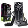 EVGA GeForce RTX 2080 SUPER XC HYBRID GAMING, 08G-P4-3188-KP, 8GB GDDR6, RGB LED Logo, Metal Backplate + PowerLink (08G-P4-3188-KP) - Image 1
