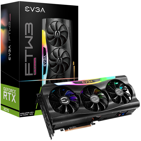 EVGA - Products - EVGA GeForce RTX 3070 FTW3 ULTRA GAMING, 08G-P5