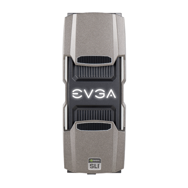 EVGA 100-2W-0028-LR  PRO SLI Bridge HB, 4 Slot Spacing, LED with 4 Preset Colors, 100-2W-0028-LR