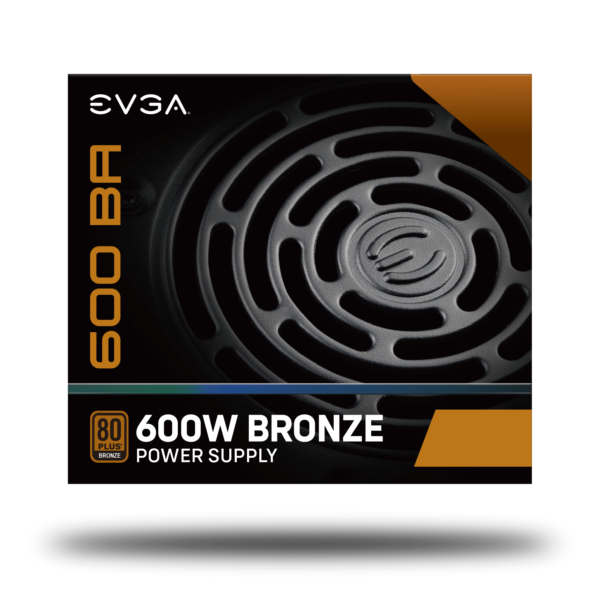 EVGA - Products - EVGA 600 BA, 80+ BRONZE 600W, 3 Year Warranty 