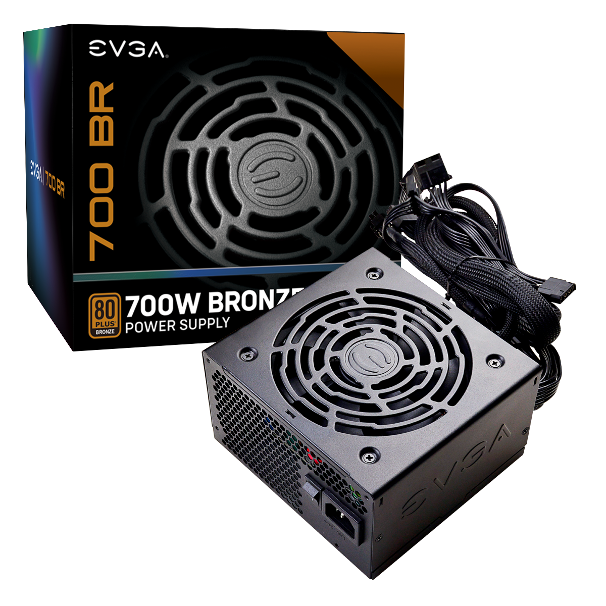 EVGA - Products - EVGA 700 BR, 80+ BRONZE 700W, 3 Year Warranty