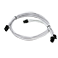1600W G2/P2/T2 White Additional Power Supply Cable Set (Individually Sleeved) (100-CW-1600-B9) - Image 3