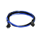 450-650 B3/B5/G2/G3/G5/GP/GM/P2/PQ/T2 Blue/Black Power Supply Cable Set (Individually Sleeved) (100-G2-06KU-B9) - Image 4