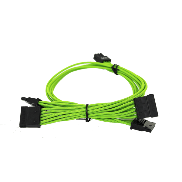 EVGA 100-G2-13GG-B9 450-1300 B3/B5/G2/G3/G5/GP/GM/P2/PQ/T2 Green Power Supply Cable Set (Individually Sleeved)