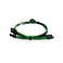 450-1300 B3/B5/G2/G3/G5/GP/GM/P2/PQ/T2 Green/Black Power Supply Cable Set (Individually Sleeved) (100-G2-13KG-B9) - Image 5