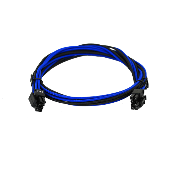 EVGA 100-G2-13KL-B9 450-1300 B3/B5/G2/G3/G5/GP/GM/P2/PQ/T2 Light Blue/Black Power Supply Cable Set (Individually Sleeved)