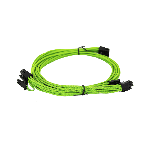 100-G2-16GG-B9 EVGA Green 1600 G2/P2/T2 Power Supply Cable Set Individually Sleeved 
