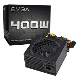EVGA 100-N1-0400-L1  400 N1, 400W, 2 Year Warranty, Power Supply 100-N1-0400-L1