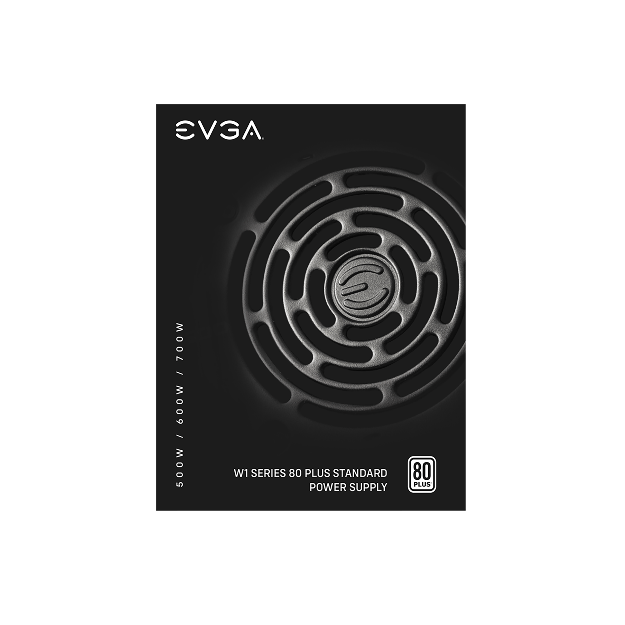 EVGA 500 W1, 80+ WHITE 500W, 3 Ans de Garantie, Alimentation PC  100-W1-0500-K2