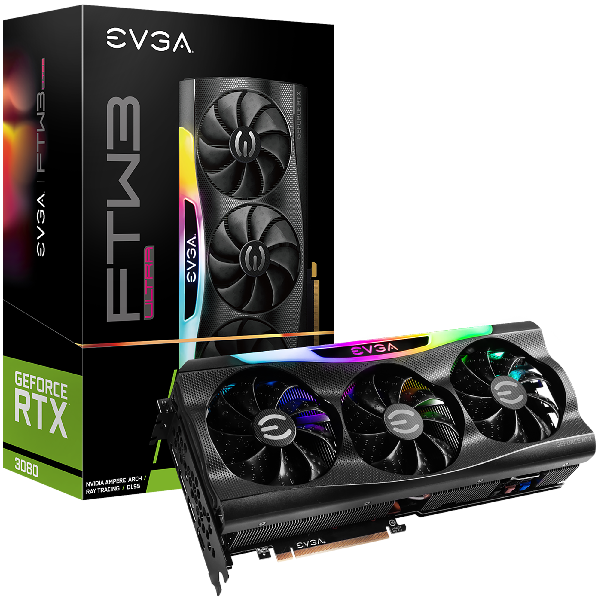 EVGA - Products - EVGA GeForce RTX 3080 FTW3 ULTRA GAMING, 10G-P5