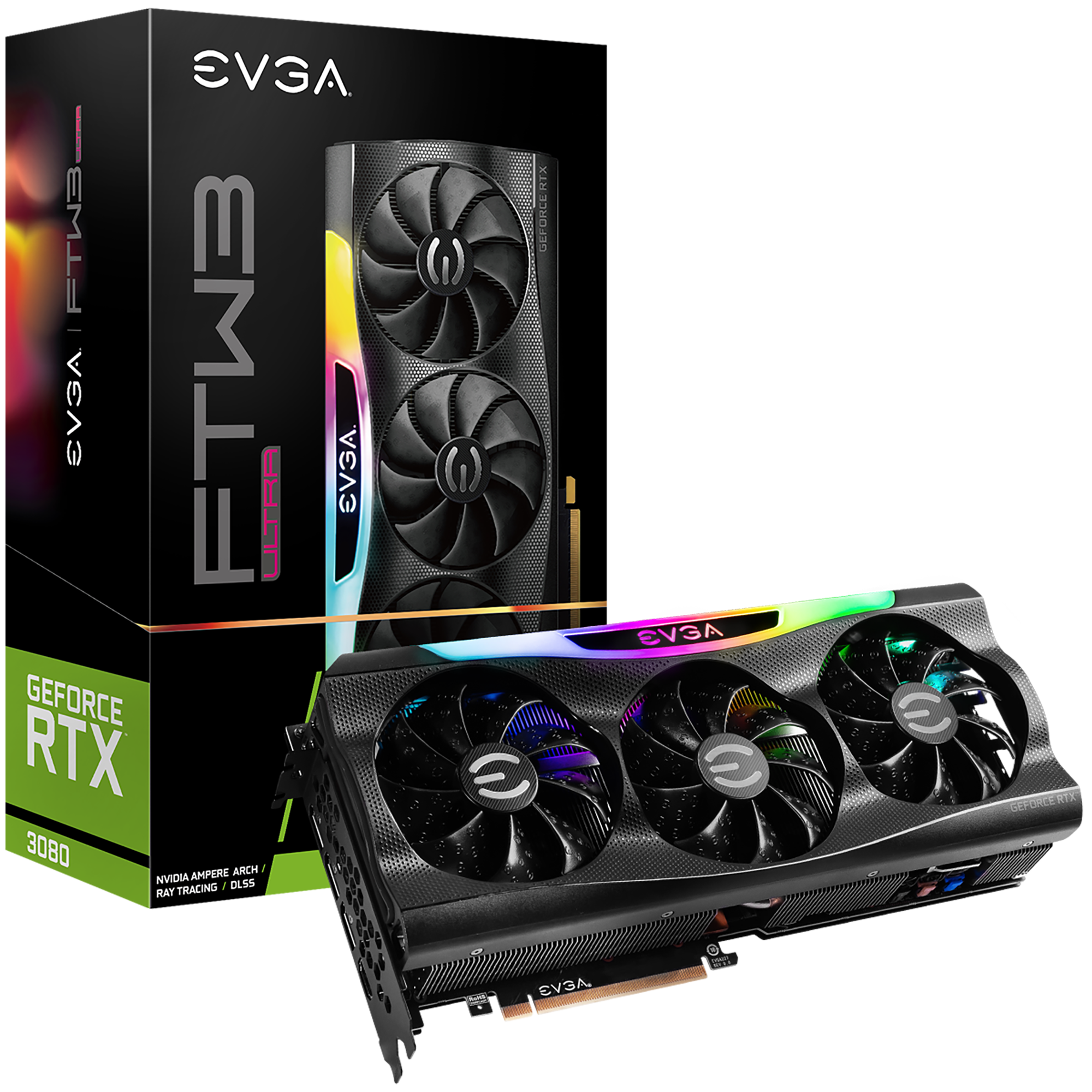 EVGA - Products - EVGA GeForce RTX 3080 FTW3 ULTRA GAMING, 10G-P5 