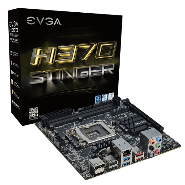 EVGA - Asia - Products - EVGA H370 Stinger, 111-CS-E371-KR, LGA 