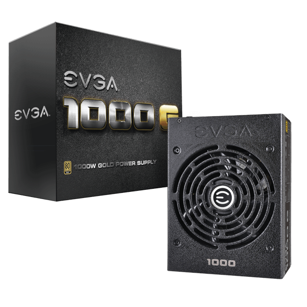 EVGA 120-G1-1000-VR  SuperNOVA 1000 G1, 80+ GOLD 1000W, Fully Modular, 5 Year Warranty, Includes FREE Power On Self Tester Power Supply 120-G1-1000-VR