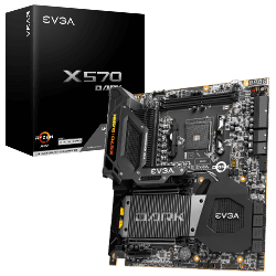 EVGA 121-VR-A579-KR  X570 DARK, 121-VR-A579-KR, AM4, AMD X570, PCIe Gen4, SATA 6Gb/s, 2.5Gb/s LAN, Wi-Fi 6/BT5.2, USB 3.2 Gen2, M.2, EATX, AMD Motherboard