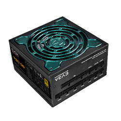 EVGA 220-G5-0750-RX  SuperNOVA 750 G5, 80 Plus Gold 750W, Fully Modular, Eco Mode with FDB Fan, 1 Year Warranty, Compact 150mm Size, Power Supply 220-G5-0750-RX