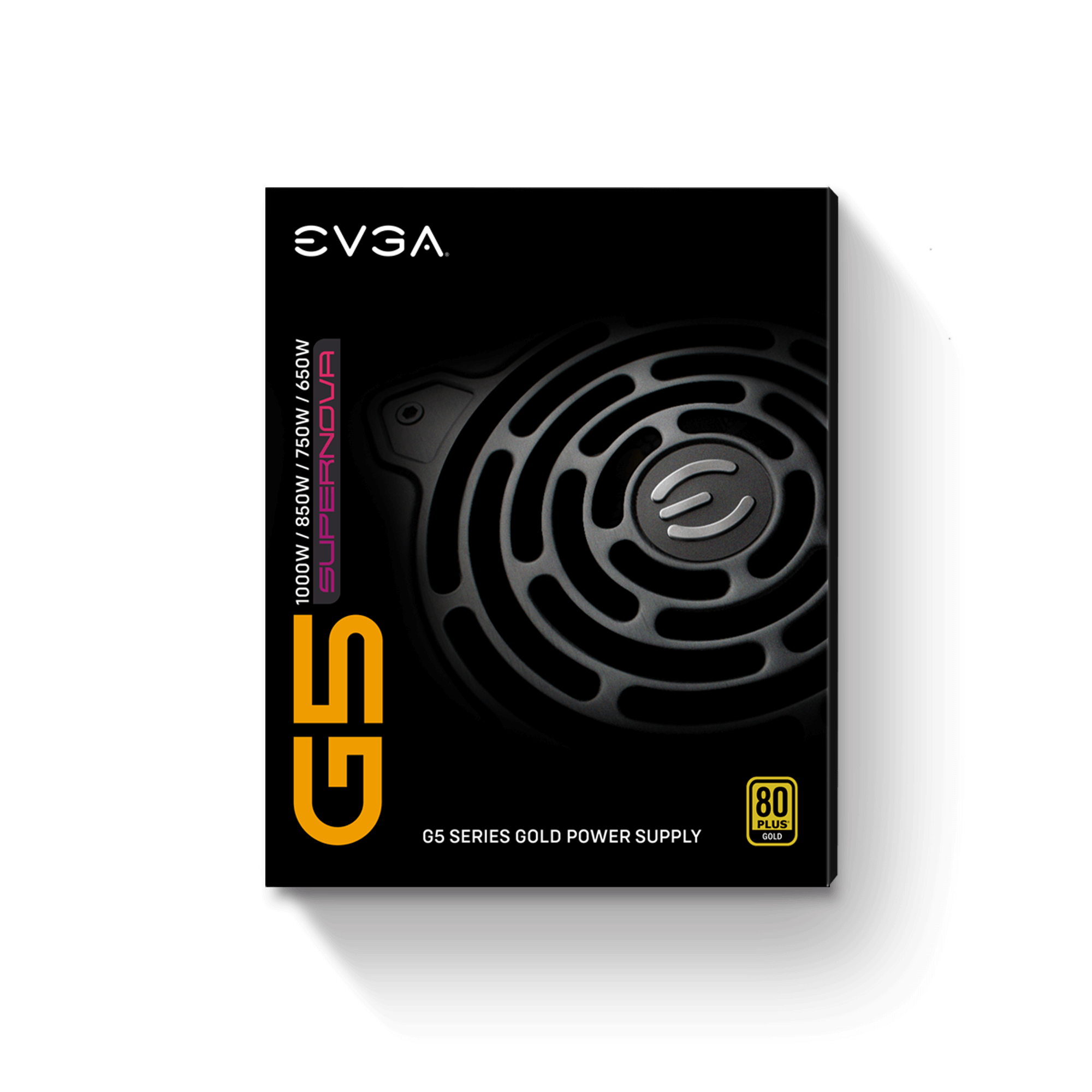 EVGA - Products - EVGA SuperNOVA 750 G5, 80 Plus Gold 750W, Fully Modular,  Eco Mode with FDB Fan, 10 Year Warranty, Includes Power ON Self Tester,  Compact 150mm Size, Power Supply 220-G5-0750-X1 - 220-G5-0750-X1