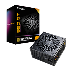 EVGA 220-GT-0850-Y1  SuperNOVA 850 GT, 80 Plus Gold 850W, Fully Modular, Auto Eco Mode with FDB Fan, 7 Year Warranty, Includes Power ON Self Tester, Compact 150mm Size, Power Supply 220-GT-0850-Y1