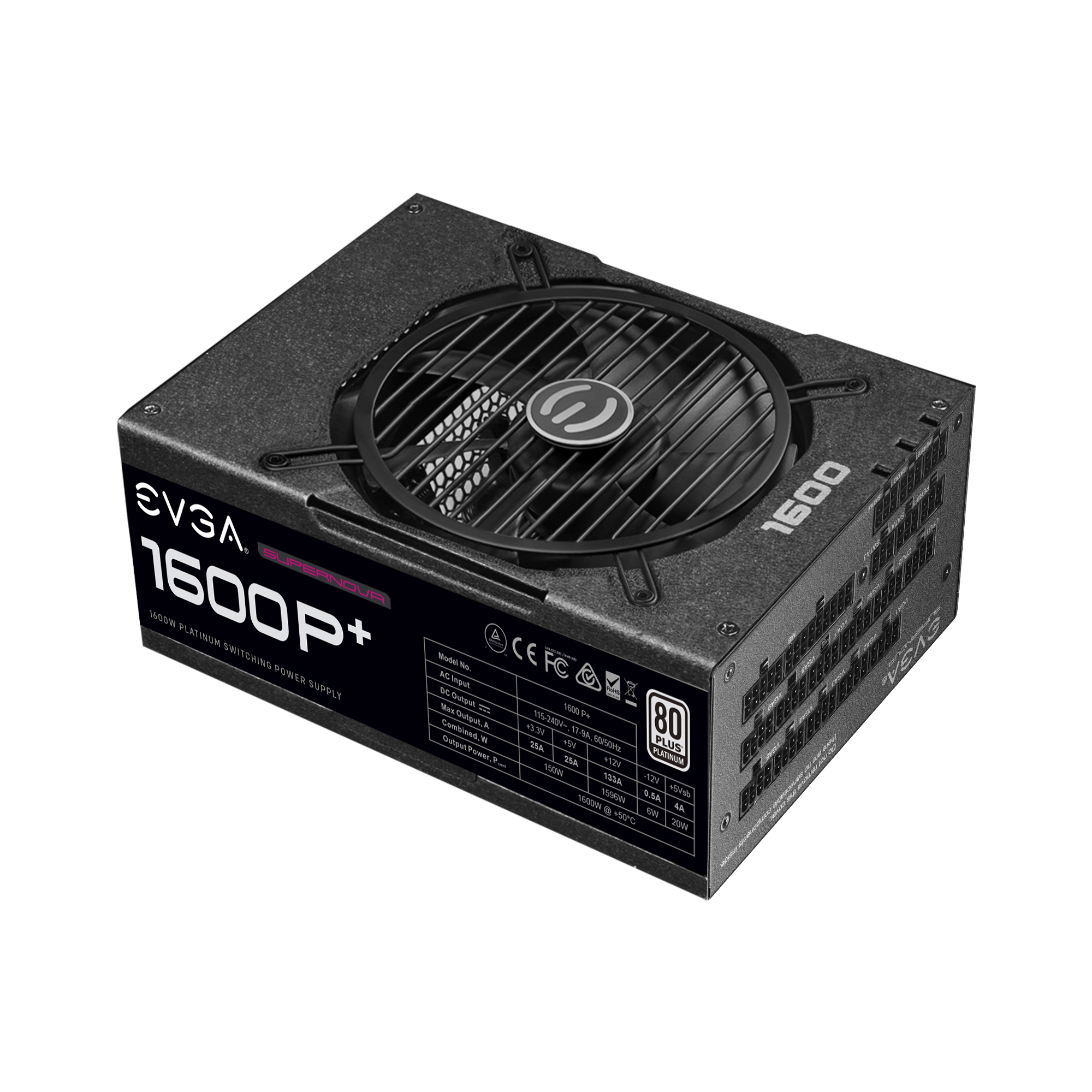 EVGA - Products - EVGA SuperNOVA 1600 P+, 80+ PLATINUM 1600W 