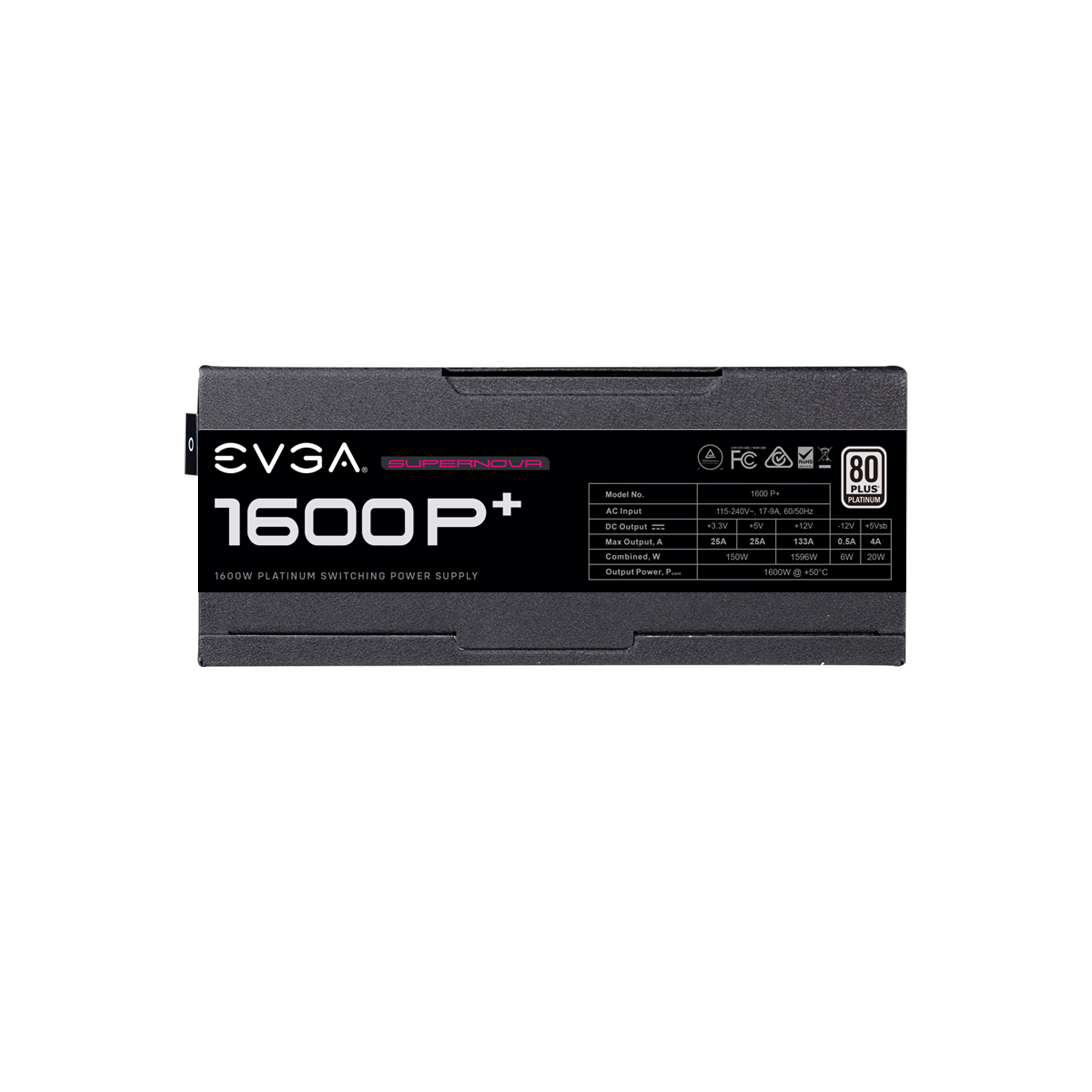 EVGA - Products - EVGA SuperNOVA 1600 P+, 80+ PLATINUM 1600W