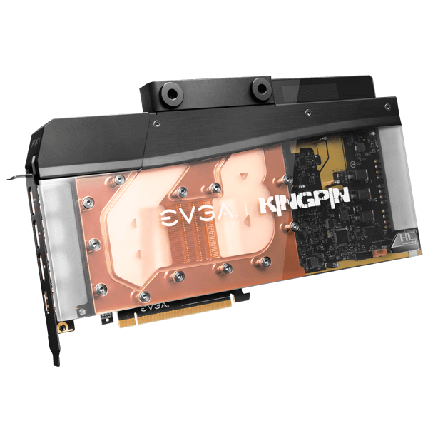 EVGA 24G-P5-3999-RX  GeForce RTX 3090 K|NGP|N HYDRO COPPER GAMING, 24G-P5-3999-RX, 24GB GDDR6X, iCX3 Technology, HYDRO COPPER Cooler, OLED Display, Metal Backplate
