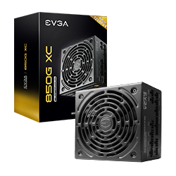 EVGA 520-5G-0850-K1  SuperNOVA 850G XC ATX3.0 & PCIE 5, 80 Plus Gold Certified 850W, 12VHPWR, Fully Modular, ECO MODE with FDB Fan, 100% Japanese Capacitors, Compact 150mm Size, Power Supply 520-5G-0850-K1