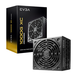 EVGA 520-5G-1000-K1  SuperNOVA 1000G XC ATX3.0 & PCIE 5, 80 Plus Gold Certified 1000W, 12VHPWR, Fully Modular, ECO MODE with FDB Fan, 100% Japanese Capacitors, Compact 150mm Size, Power Supply 520-5G-1000-K1