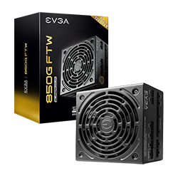 EVGA 535-5G-0850-K1  SuperNOVA 850G FTW ATX3.0 & PCIE 5, 80 Plus Gold Certified 850W, 12VHPWR, Fully Modular, ECO MODE with FDB Fan, 100% Japanese Capacitors, Compact 150mm Size, Power Supply 535-5G-0850-K1