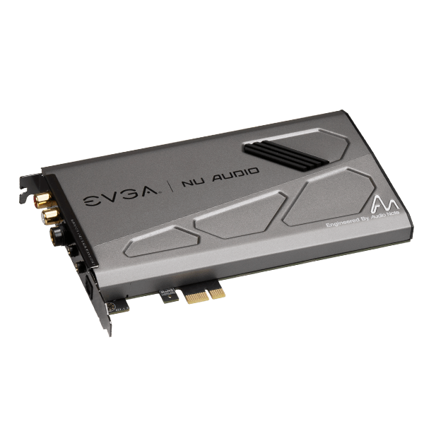 EVGA 712-P1-AN01-RX  NU Audio Card, 712-P1-AN01-RX, Lifelike Audio, PCIe, RGB LED, Designed with Audio Note (UK)