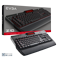 EVGA Z10 Gaming Keyboard, Red Backlit LED, Mechanical Blue Switches, Onboard LCD Display, Macro Gaming Keys (802-ZT-E101-KR) - Image 1