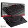 EVGA Z10 Gaming Keyboard, Red Backlit LED, Mechanical Brown Switches, Onboard LCD Display, Macro Gaming Keys, DE Layout (802-ZT-N103-KR) - Image 1