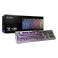 EVGA Z12 RGB Gaming Keyboard, RGB Backlit LED, 5 Programmable Macro Keys, Dedicated Media Keys, Water Resistant, ISO QWERTZ 834-W0-12DE-K2 (834-W0-12DE-K2) - Image 1