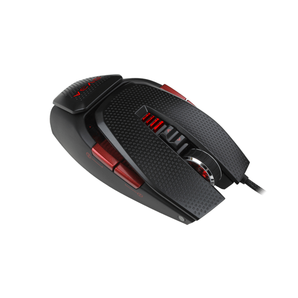 EVGA 901-X1-1103-RX  TORQ X10 Gaming Mouse with Custom Height and Weight, 8200 DPI, Profile Management, 9 Buttons, Ambidextrous 901-X1-1103-RX