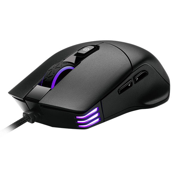 EVGA 905-W1-12BK-RX  X12 Gaming Mouse, 8k, Wired, Black, Customizable, Dual Sensor, 16,000 DPI, 5 Profiles, 8 Buttons, Ambidextrous Light Weight, RGB, 905-W1-12BK-RX