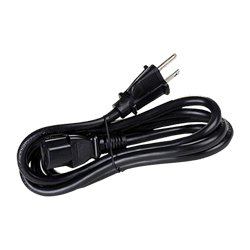 EVGA E008-00-000066 A/C Cable, 18AWG, 10A/10A, 125V, NEMA 5-15R to CS-13, US