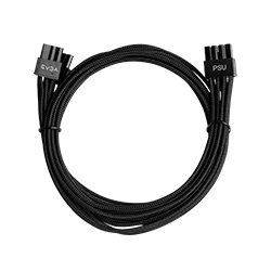 EVGA W001-00-000168  CPU EPS 8pin to PCIe 8pin (6+2), Individually Sleeved Cable, 550mm