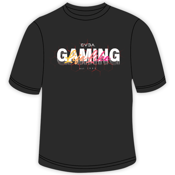 EVGA Z305-00-000257  Life Like Gaming T-Shirt (XL)
