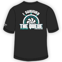 EVGA Z305-00-000287 T SHIRT,  I Survived, SIZE 2XL, TW
