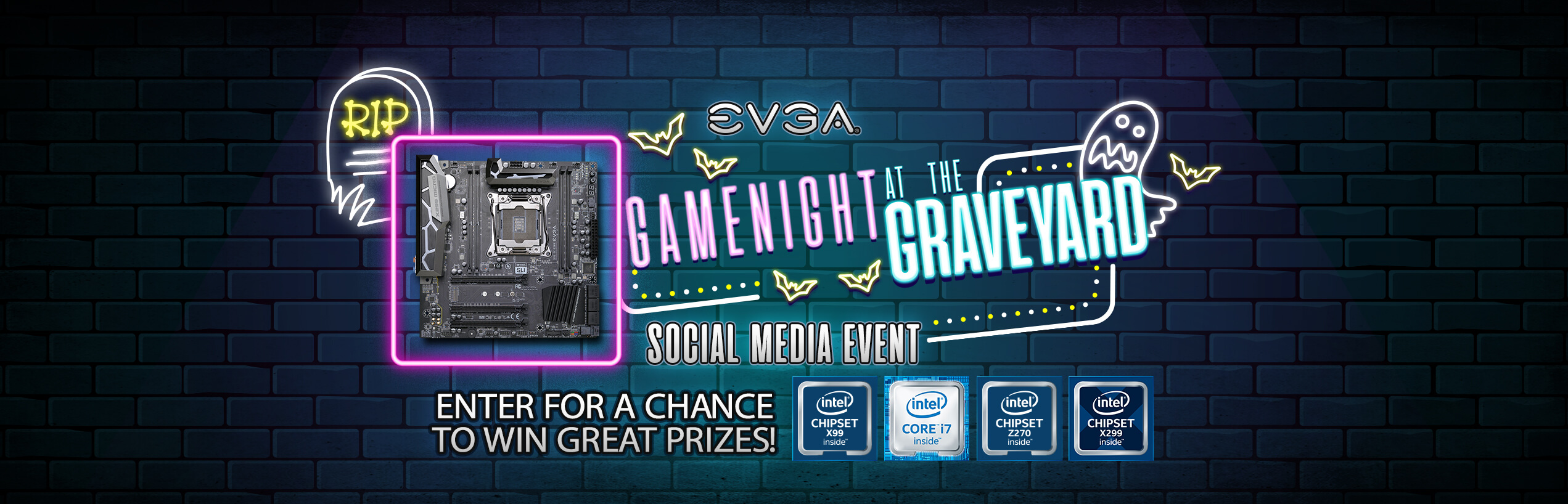 EVGA Game Night at the Graveyard Social Media Event!