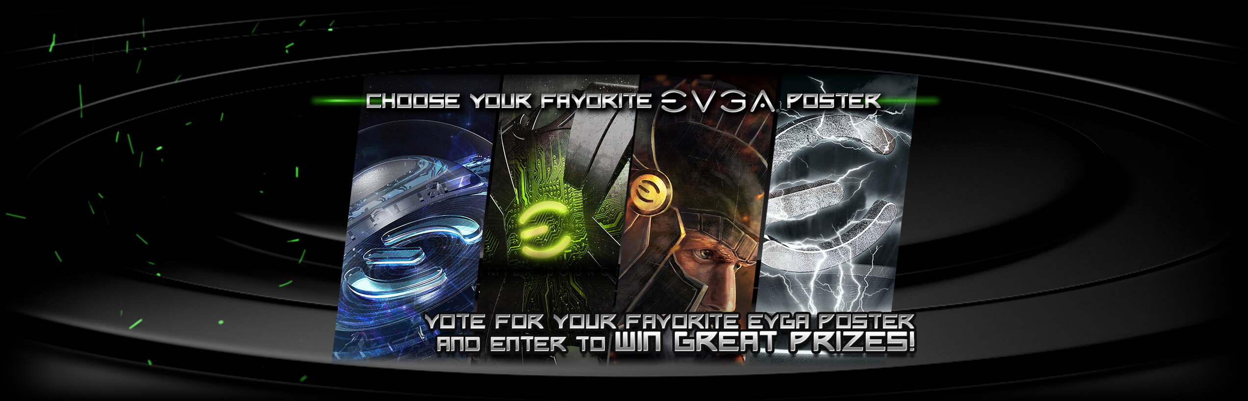 Choose your favorite EVGA poster!
