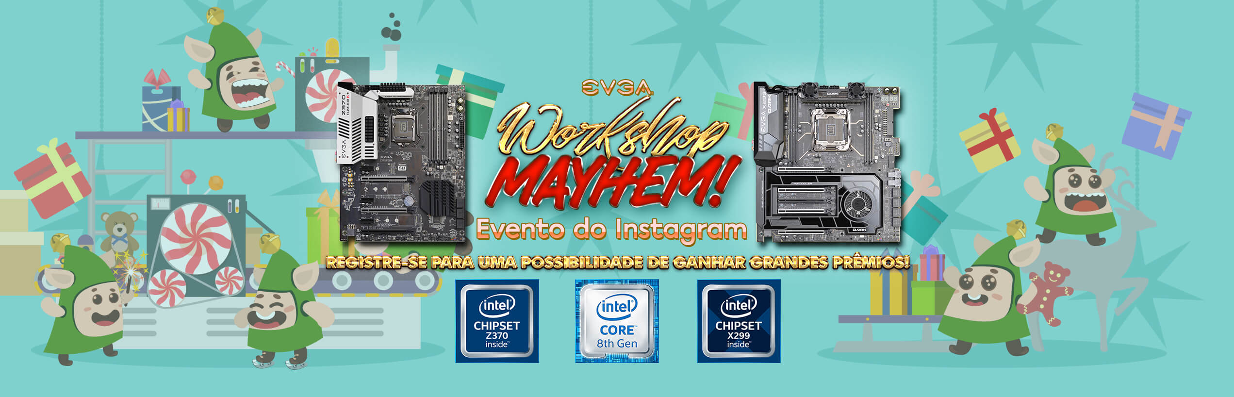 EVGA Workshop Mayhem Instagram Event