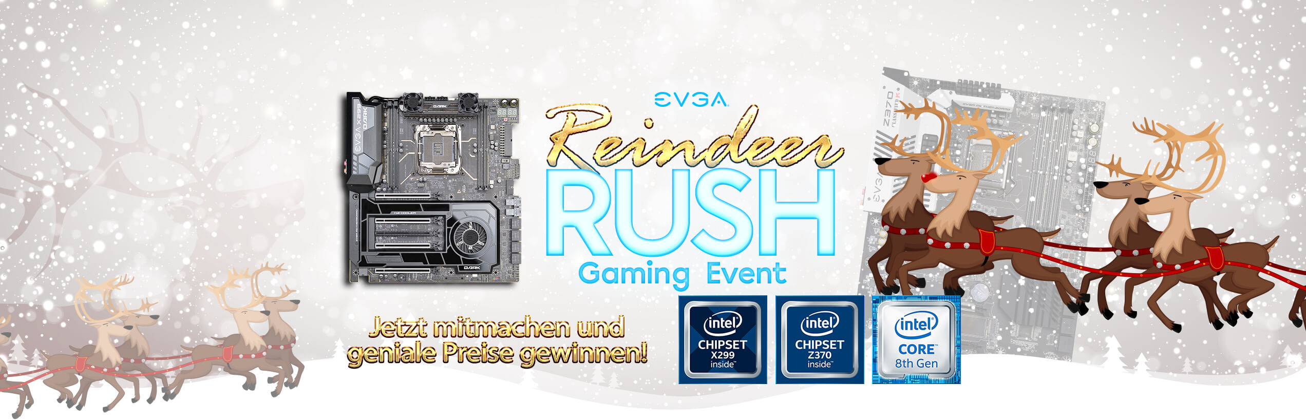 EVGA Reindeer Rush Gaming Event!