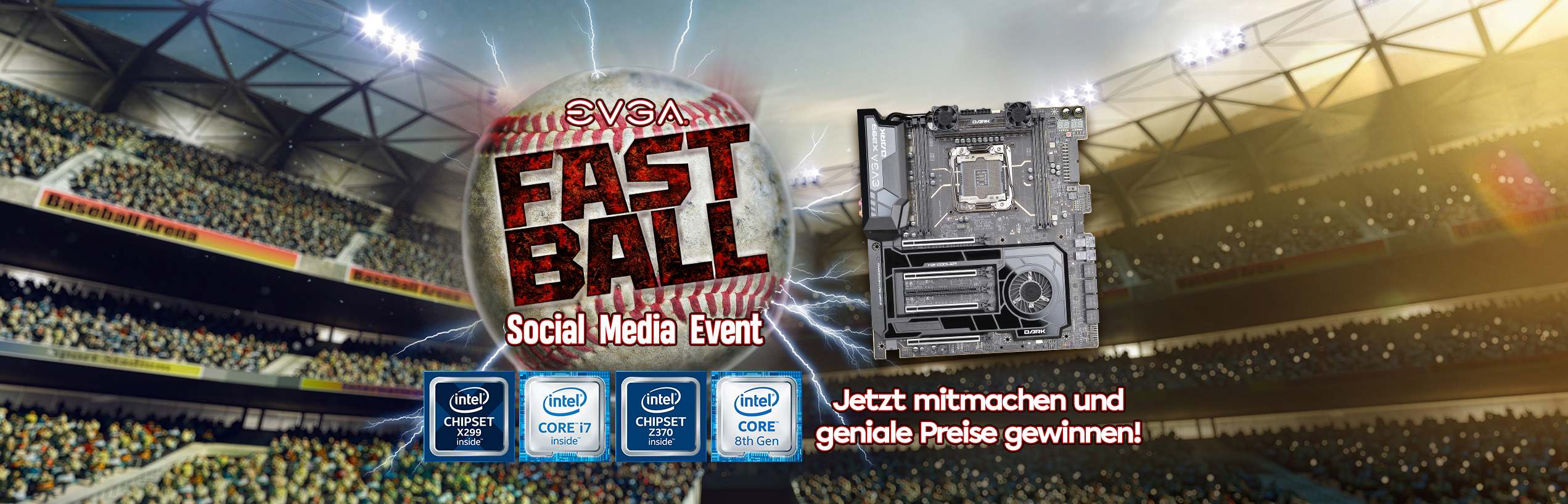 EVGA Fast Ball Social Media Event