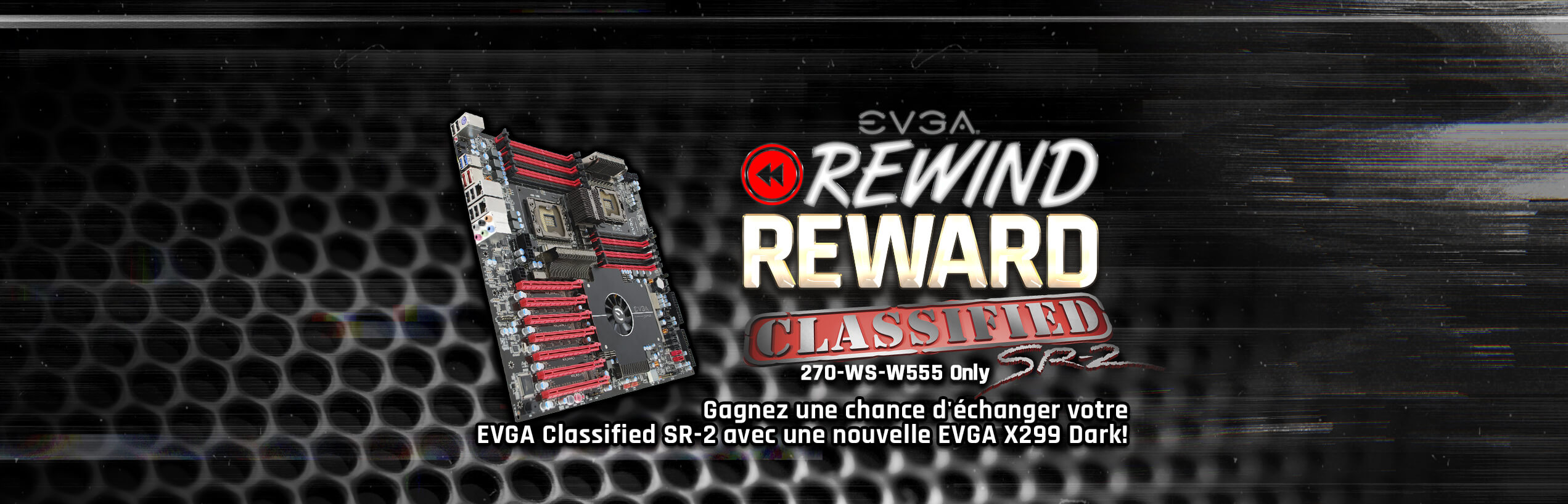 EVGA Classified Super Record 2 (SR-2) Motherboard Rewind Reward Giveaway