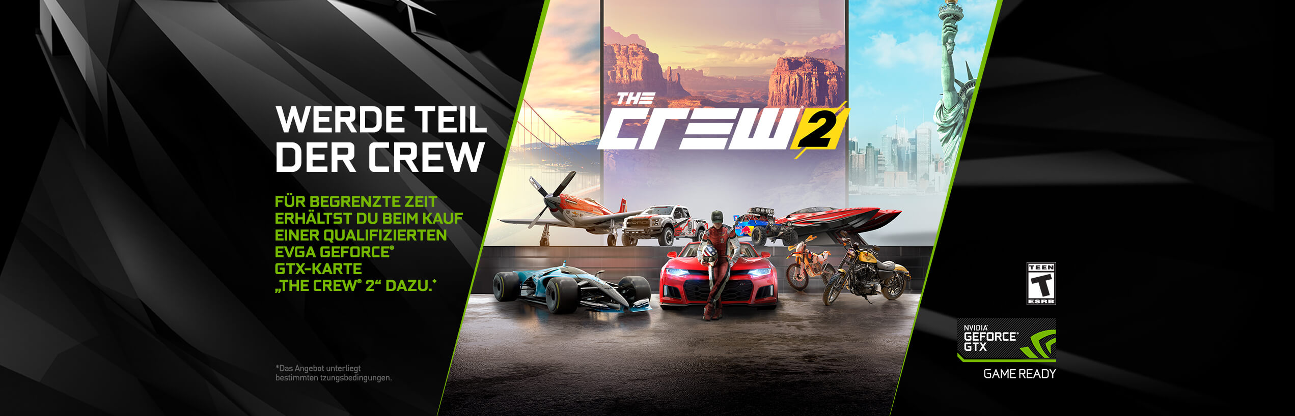 Join The Crew: For A Limited Time, Buy an EVGA GeForce GTX, Get The Crew 2