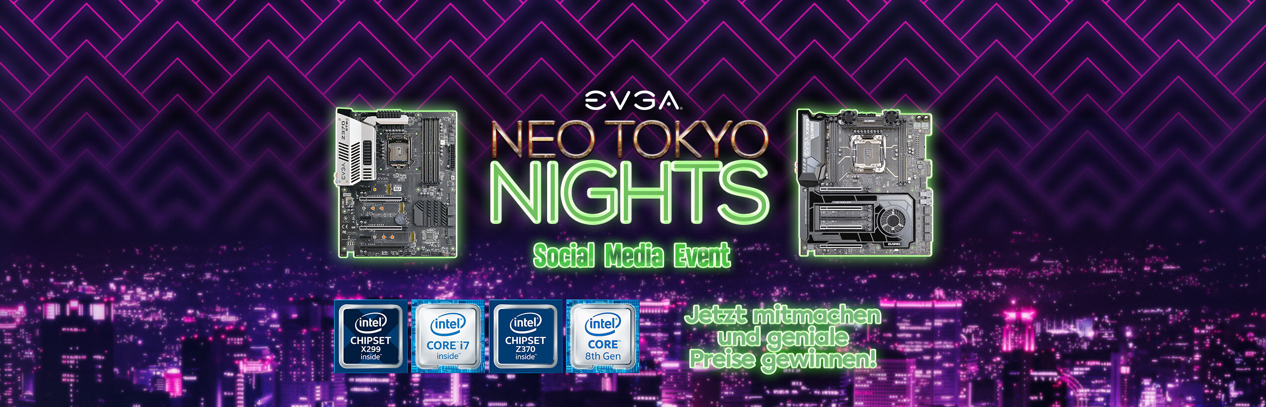 Neo Tokyo Nights Social Media Event