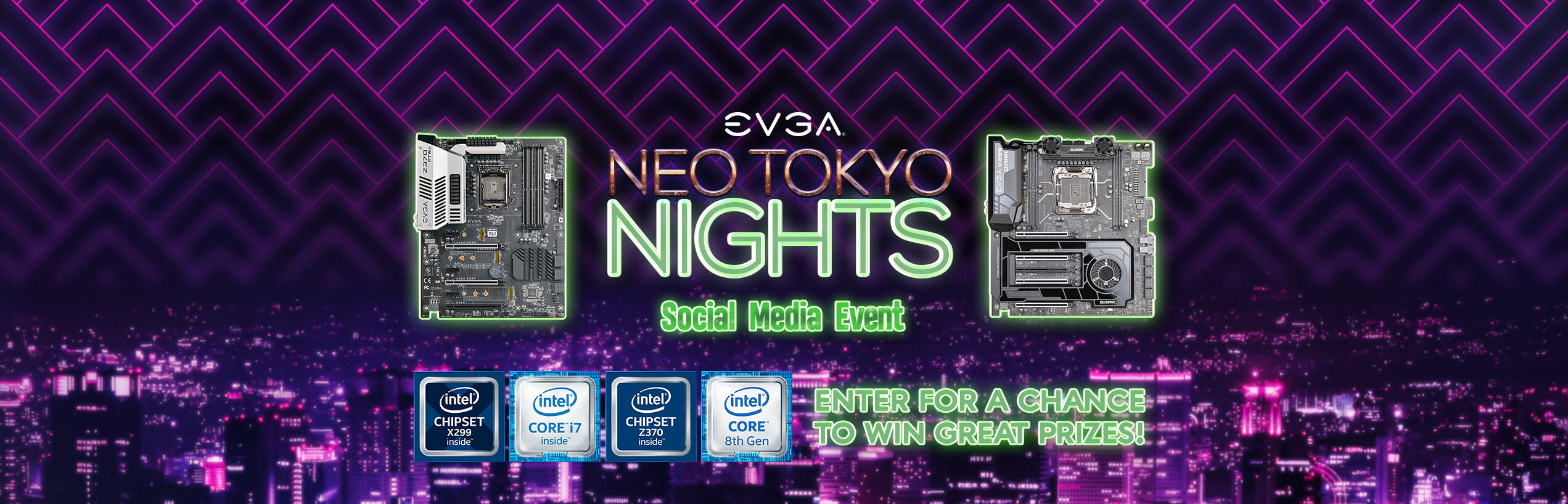 Neo Tokyo Nights Social Media Event