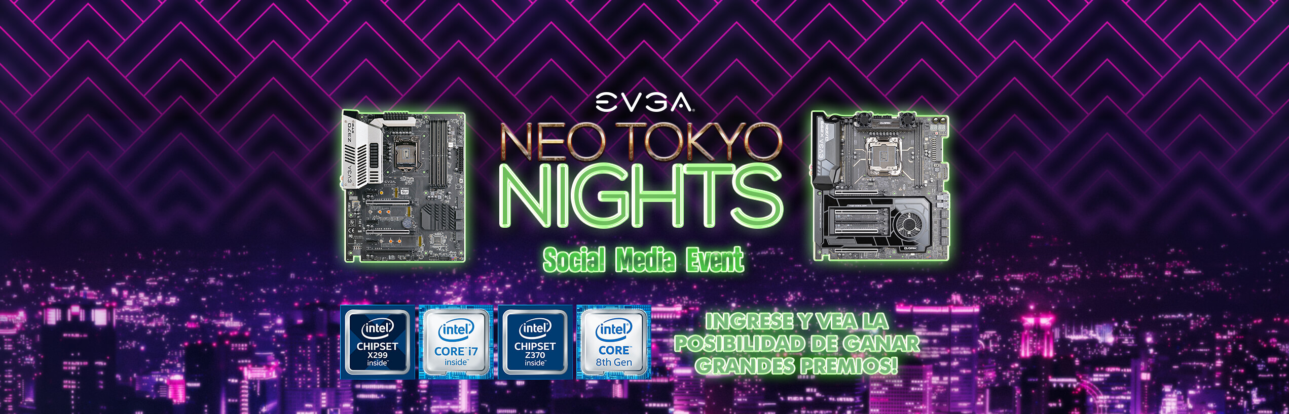 Neo Tokyo Nights Social Media Event