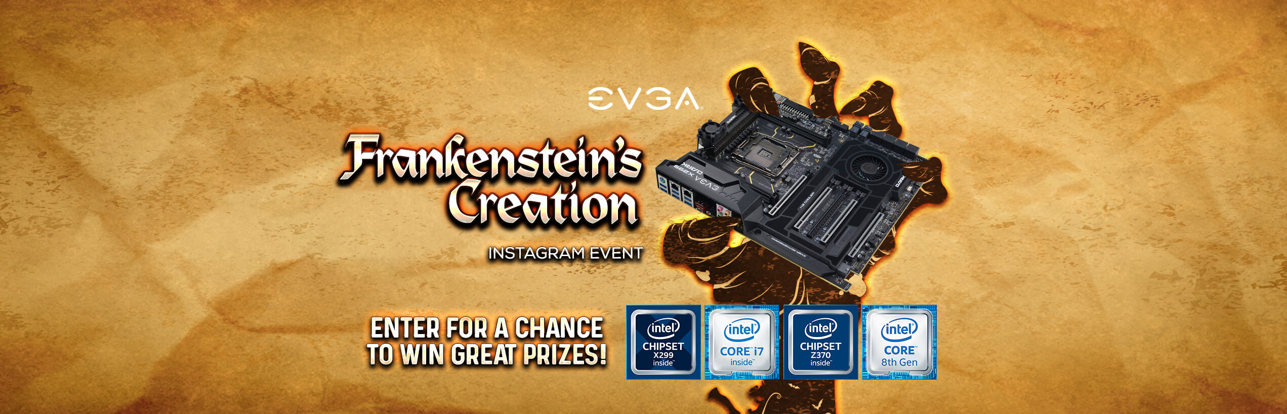 Frankenstein's Creation Instagram Event
