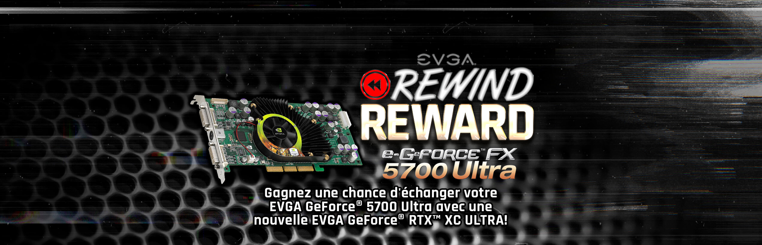 EVGA e-GeForce FX 5700 Ultra graphics card Rewind Reward Giveaway
